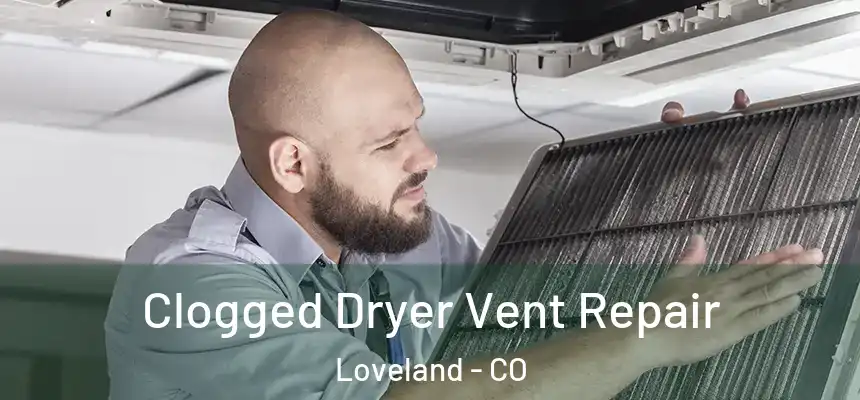  Clogged Dryer Vent Repair Loveland - CO