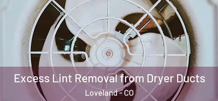  Excess Lint Removal from Dryer Ducts Loveland - CO